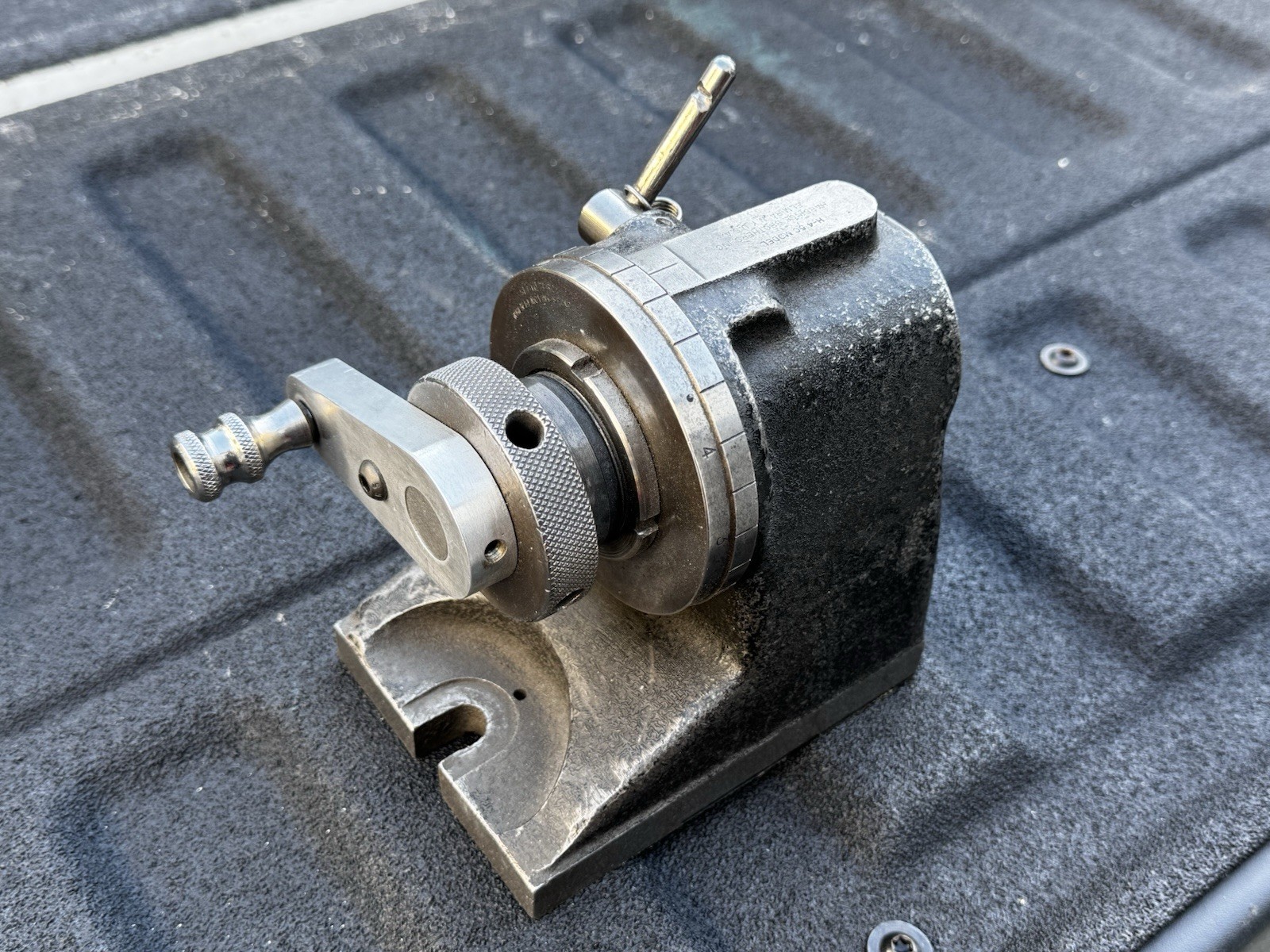 Hardinge H-4 Horizontal 5C Collet Spin Indexer Grinding Fixture