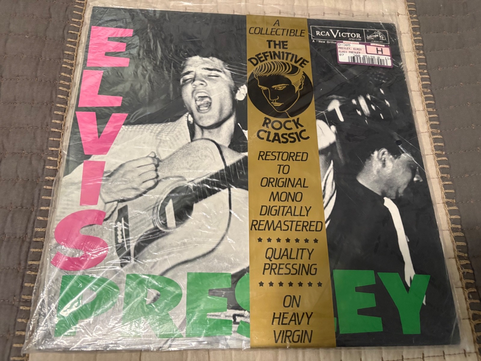 elvis presley records elvis presley afm1-5198 new sealed