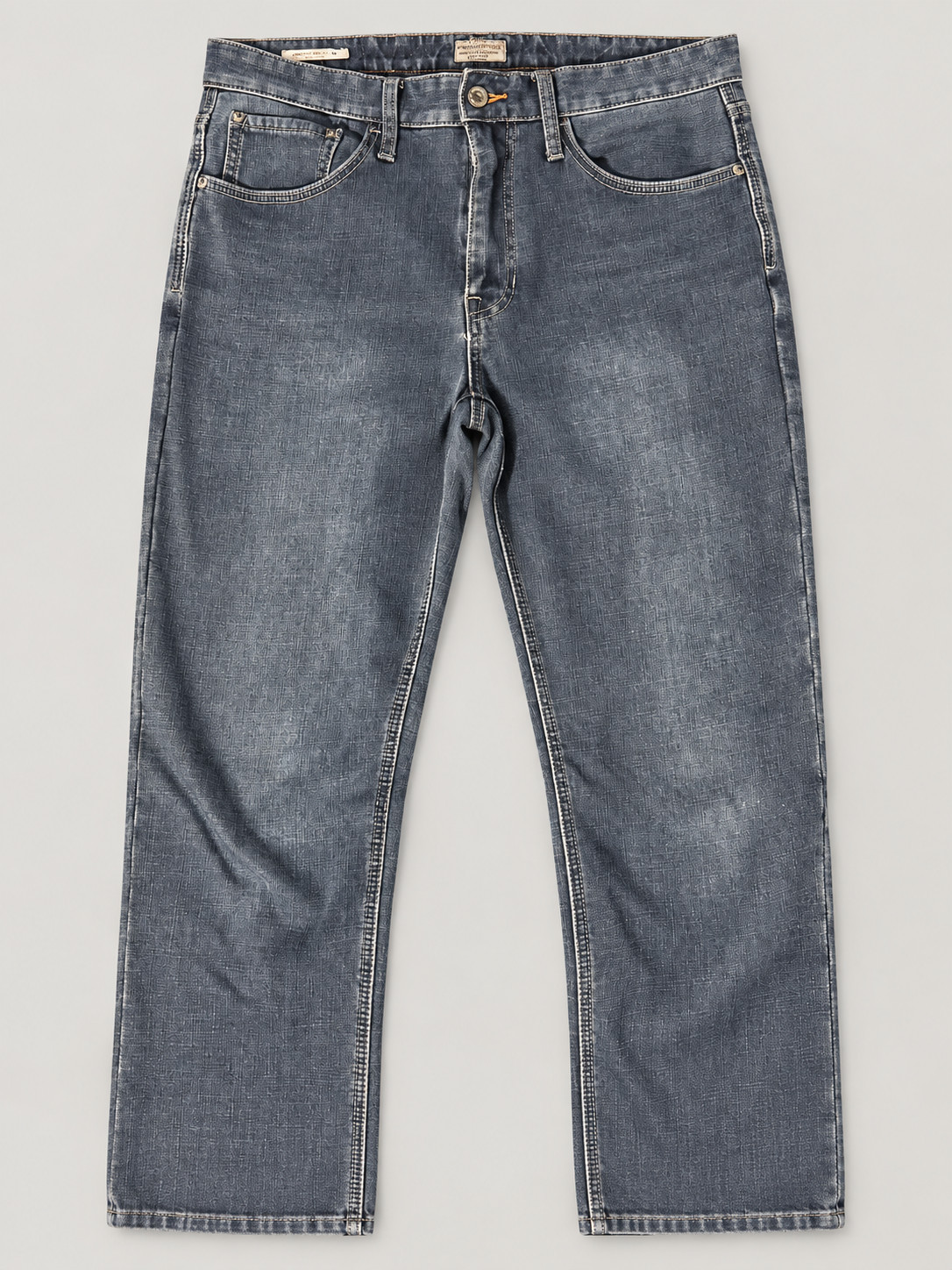 Weatherproof Vintage Men’s Jeans 34x32 Regular Fit Blue Gray Faded Denim