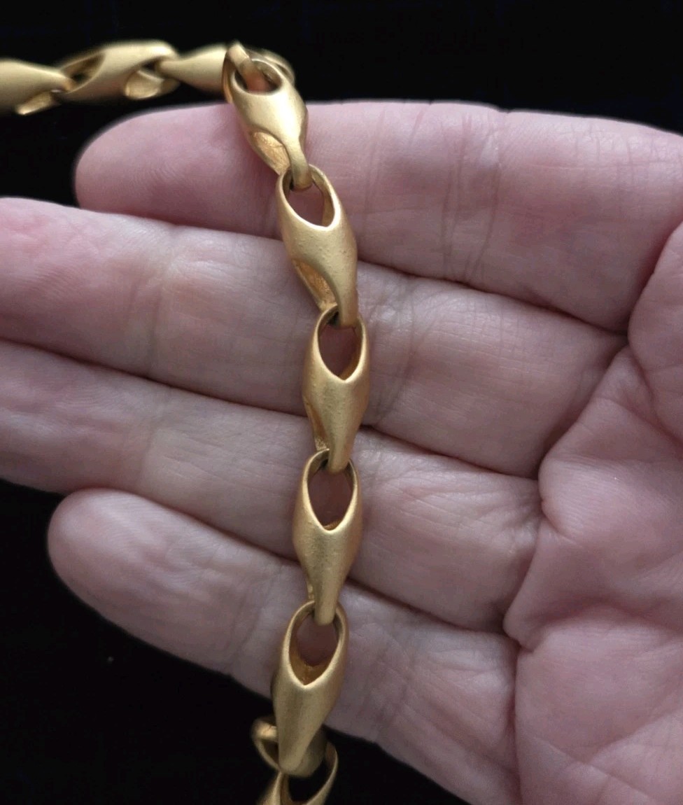 GORGEOUS Vintage Signed PISCITELLI Bracelet 7.5 GORGEOUS Vintage Signed PISCITELLI Bracelet 7.5