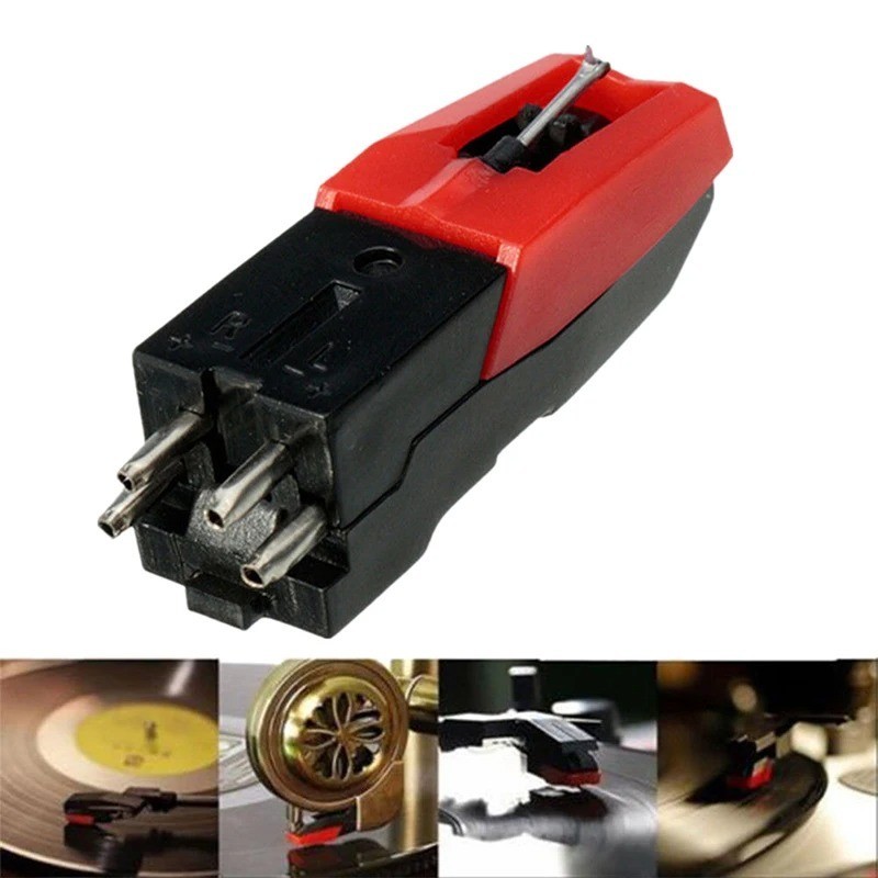 1 Pcs Vinyl Turntable Cartridge with Needle Stylus for Vintage LP Record Player 1 Pcs Vinyl Turntable Cartridge with Needle Stylus for Vintage LP Record Player