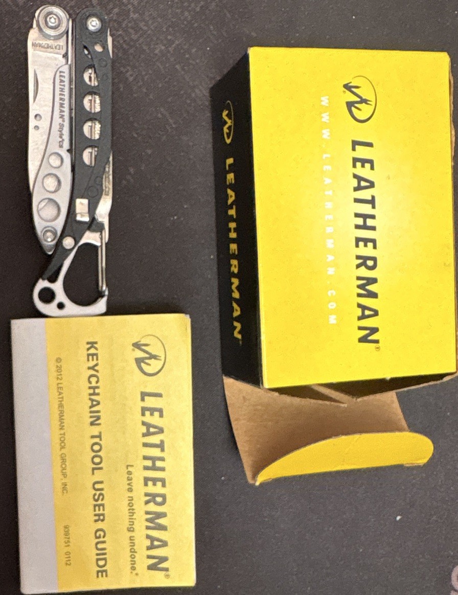 Leatherman Style CS Keychain Multi-Tool 831207 w/ Box/Brand New/Discontinued Leatherman Style CS Keychain Multi-Tool 831207 w/ Box/Brand New/Discontinued