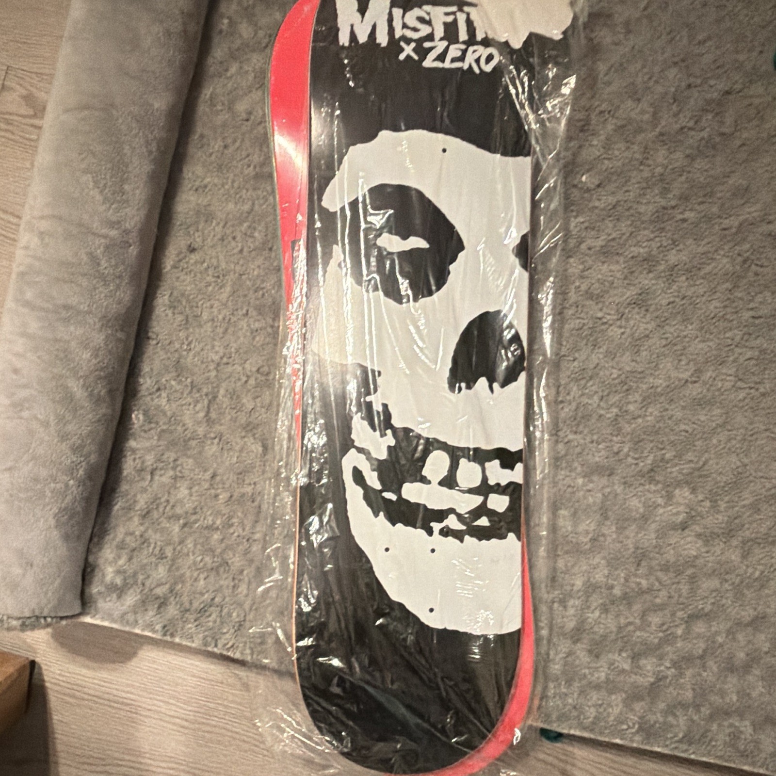 Zero Misfits x Zero Skateboard Deck Fiend big skull