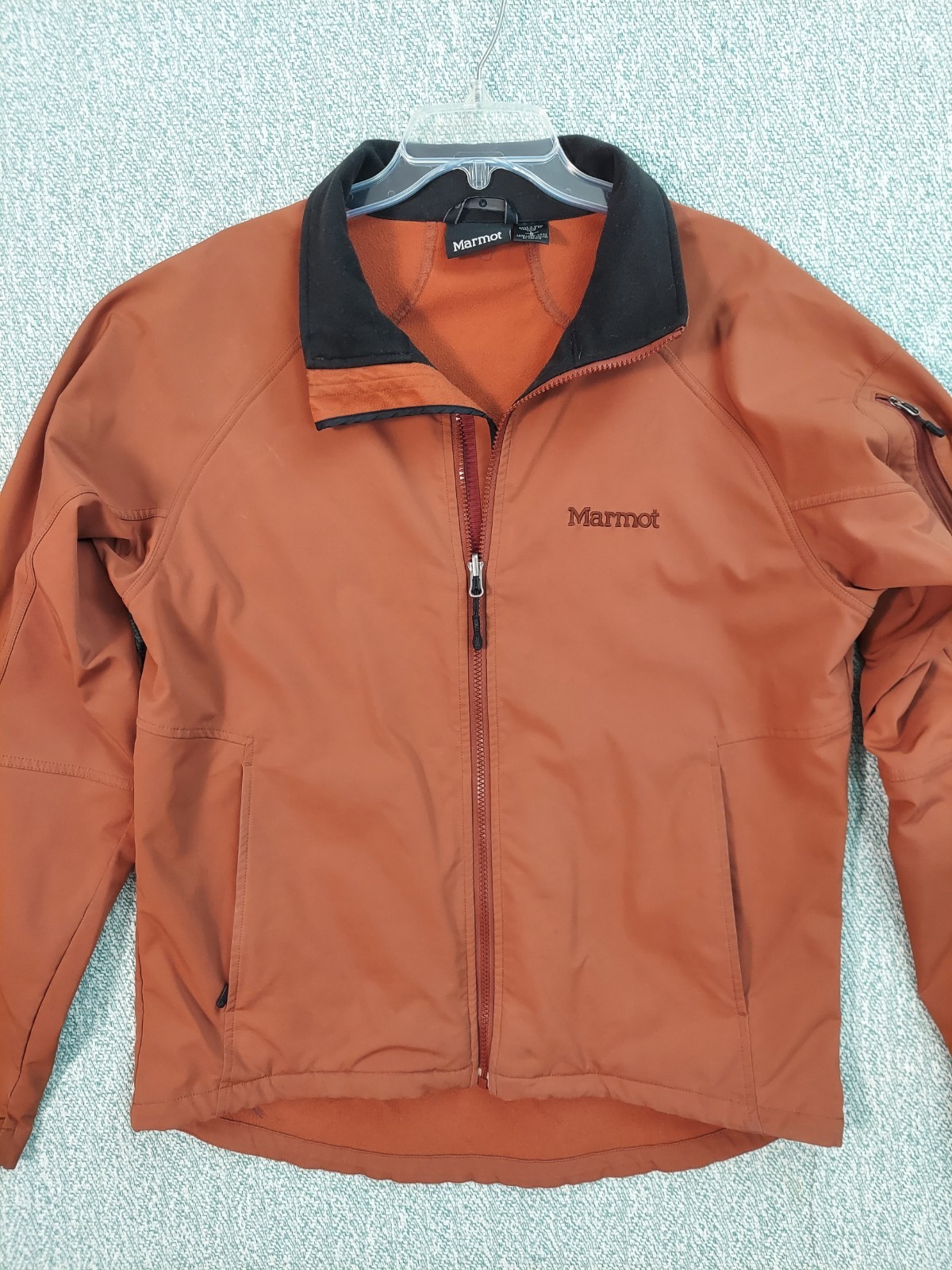 Marmot Men\'s Approach Softshell Jacket, Rust,  Sz L