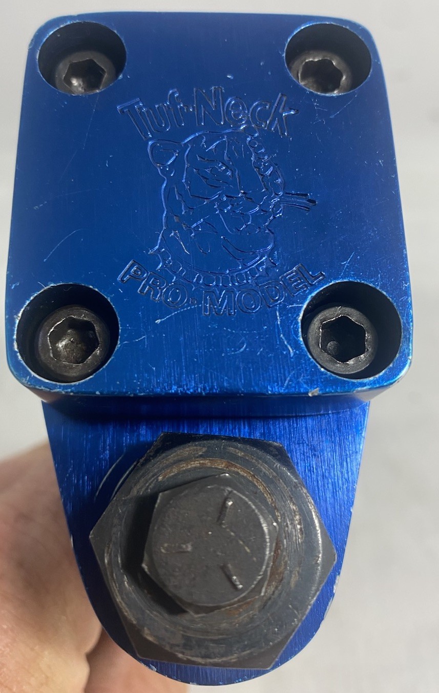 VTG 80S TUF NECK MINI BMX STEM OLD SCHOOL BMX Drunken Tiger Pit Bike Deep Blue VTG 80S TUF NECK MINI BMX STEM OLD SCHOOL BMX Drunken Tiger Pit Bike Deep Blue