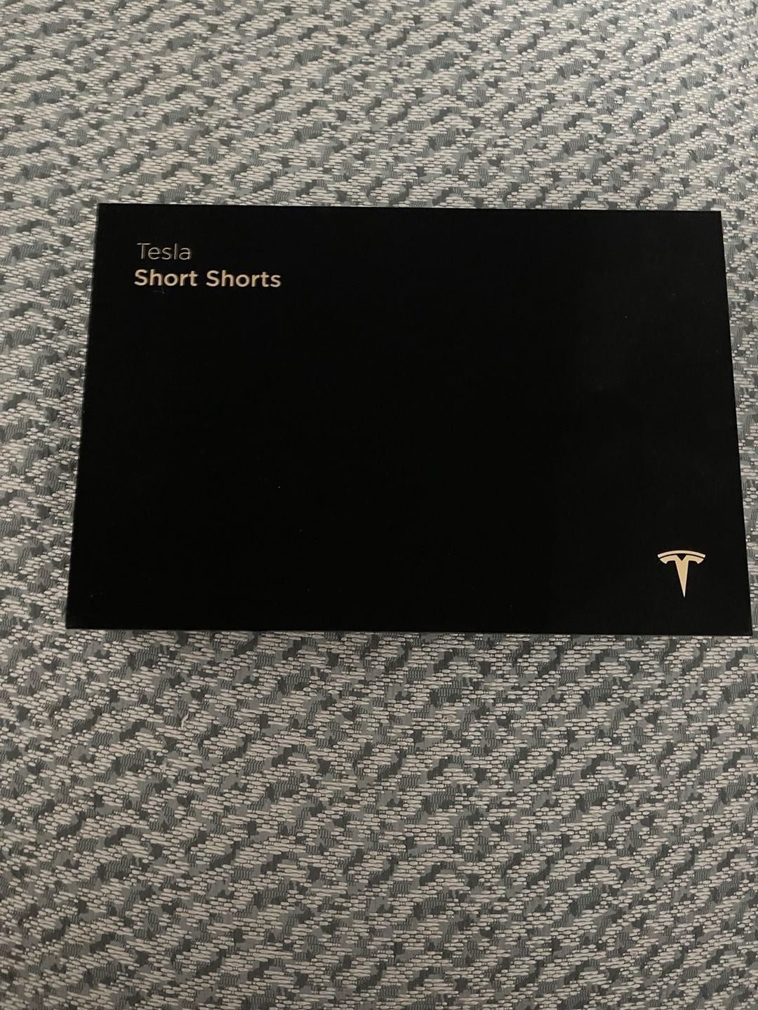 Tesla Limited Edition S3XY Red Short Shorts with Box Tesla Limited Edition S3XY Red Short Shorts with Box