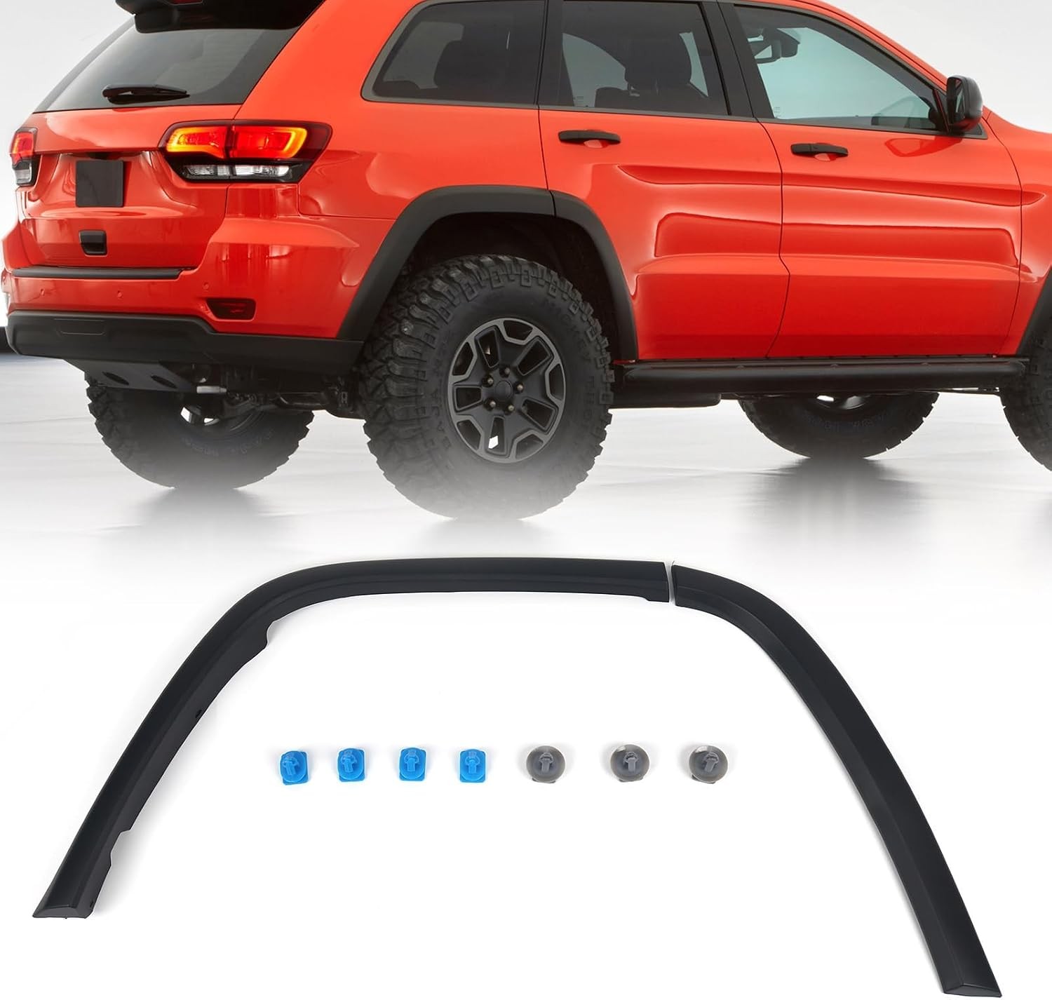Rear Right Fender Flare for Jeep Grand Cherokee 2011-2017 Textured Black Wheel