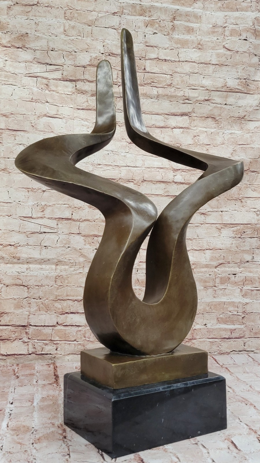 Massive Signed Original Aldo Vitaleh Abstract Modern Art Sculpture Figurine Sale