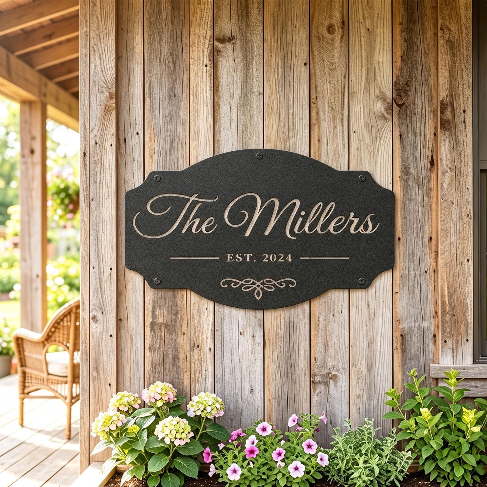 Custom Metal Sign, Personalized Metal Family Name Sign, Personalized Metal Signs