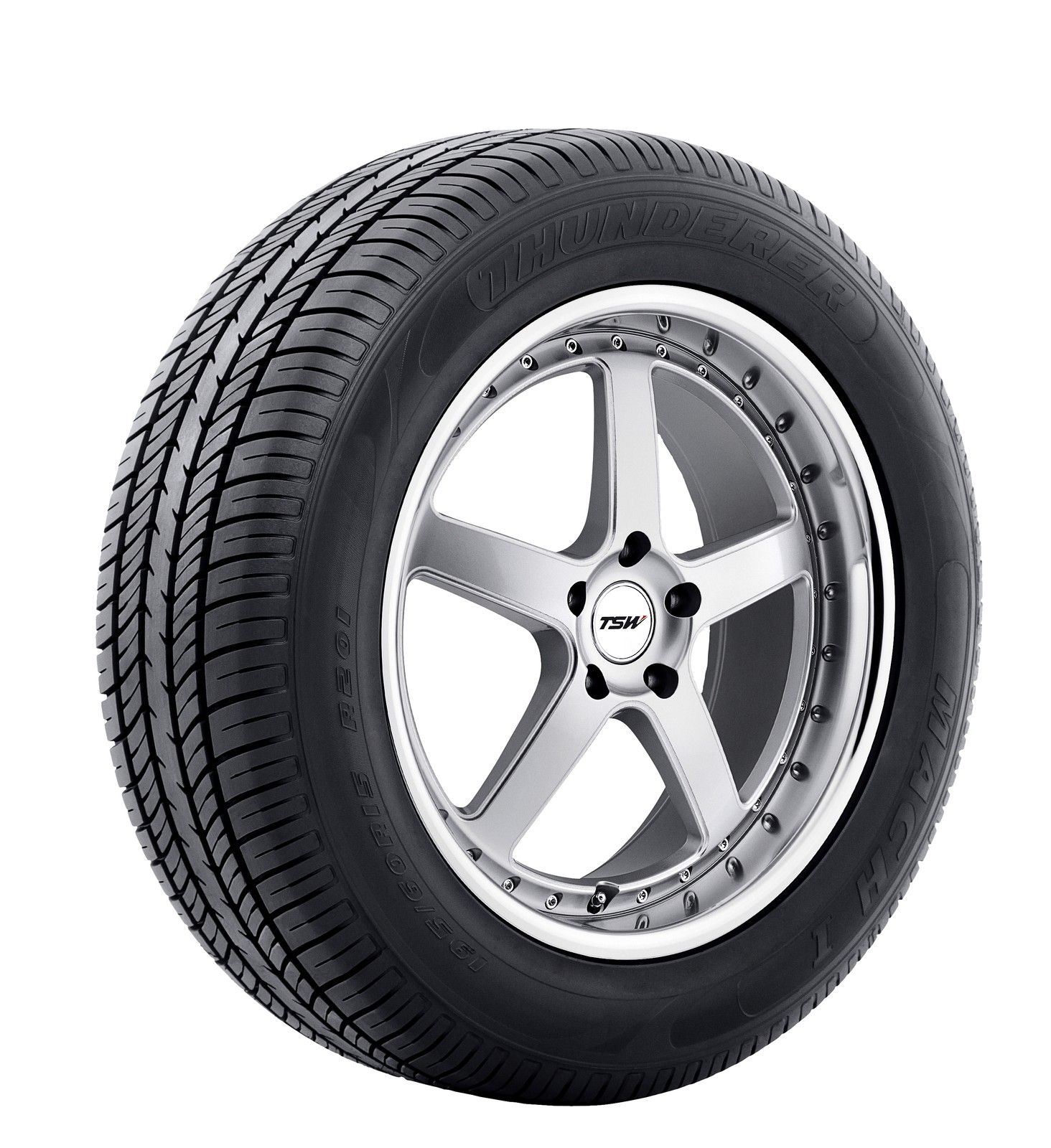 2 New Thunderer Mach I R201 165/80R15 1658015 165 80 15 All Season Tire