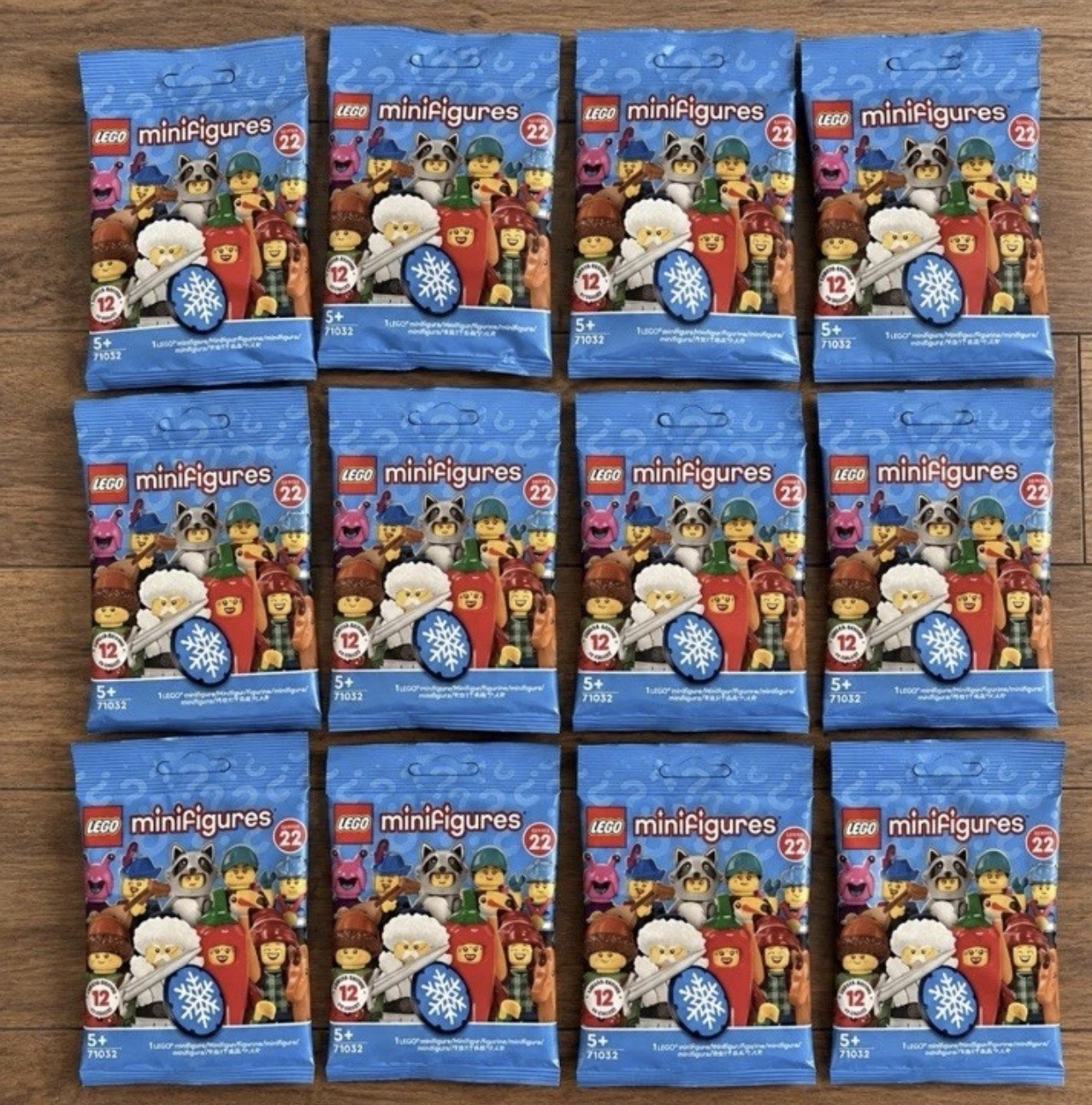 LEGO 71032 Series 22 Minifigures- Complete Set of 12 Sealed