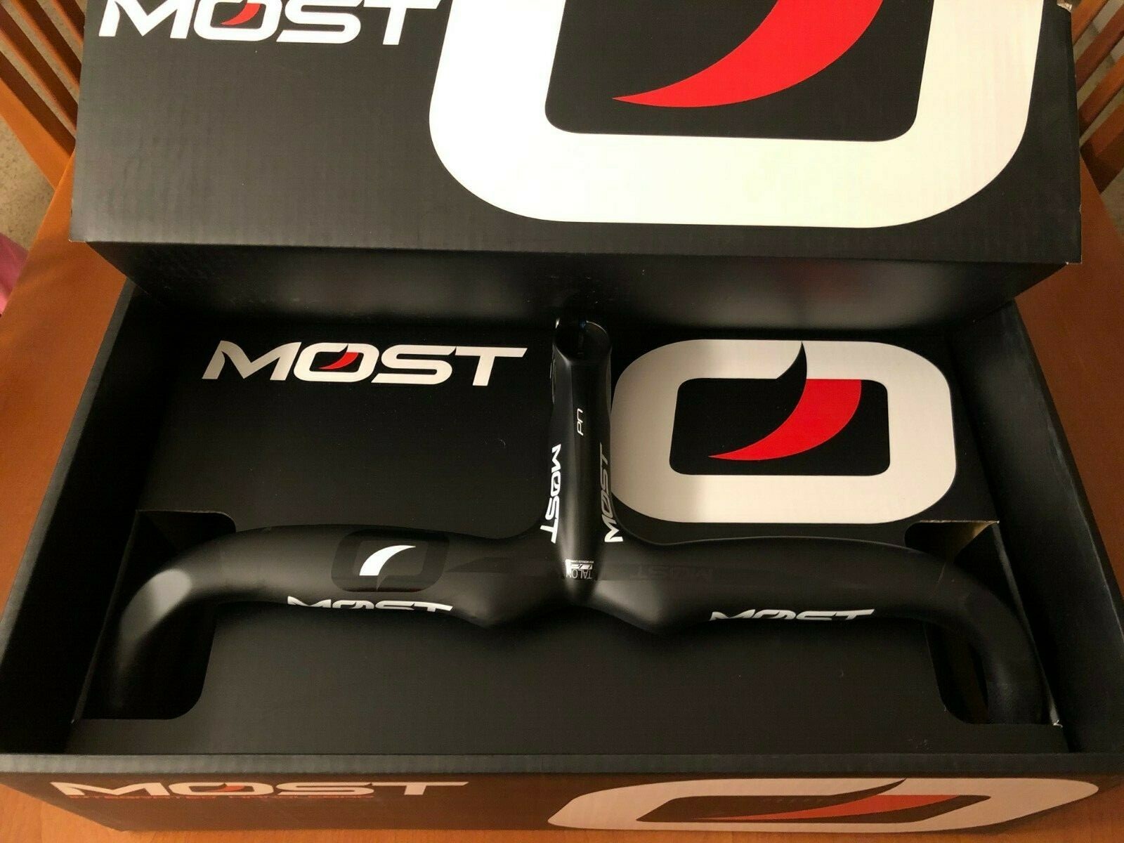 Pinarello - MOST Talon Carbon UD Matte Black Integrated Bars Pinarello - MOST Talon Carbon UD Matte Black Integrated Bars