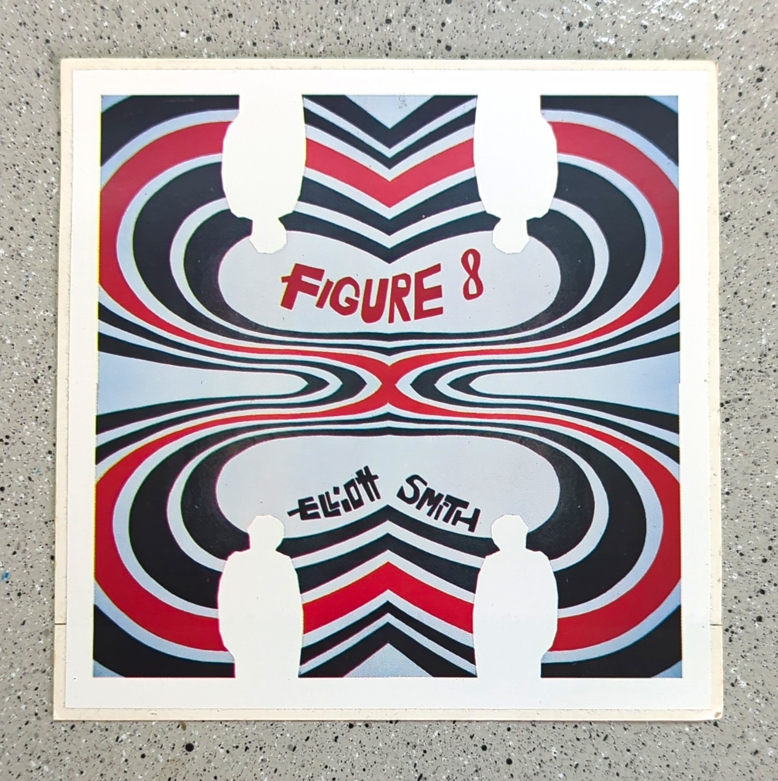 Elliott Smith Figure 8 Promotional Sticker Elliott Smith Figure 8 Promotional Sticker