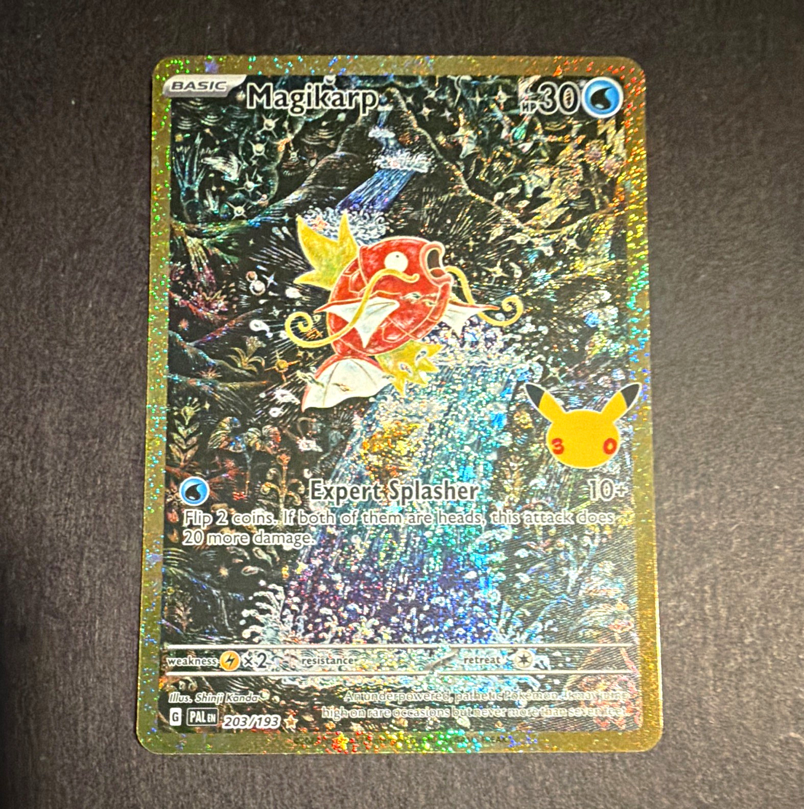 The Pokémon Company Pokemon TCG Magikarp 203/193 Holo Full Art Illus Rare ENG The Pokémon Company Pokemon TCG Magikarp 203/193 Holo Full Art Illus Rare ENG