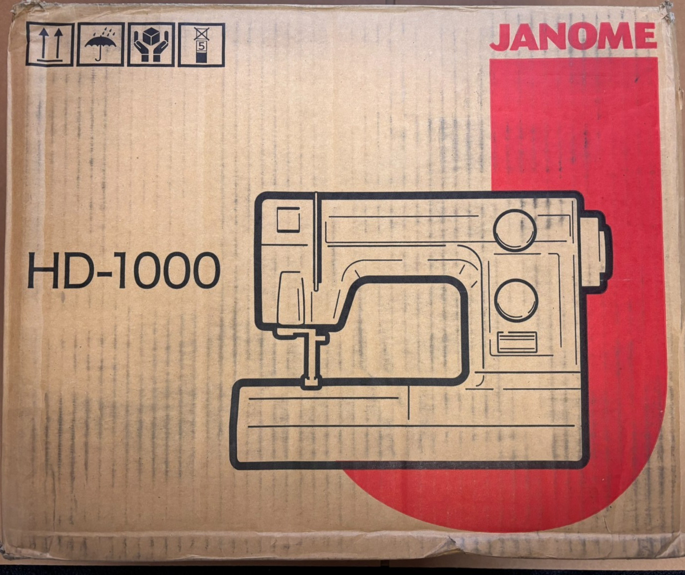 Janome HD1000 Heavy Duty Mechanical Sewing Machine Janome HD1000 Heavy Duty Mechanical Sewing Machine