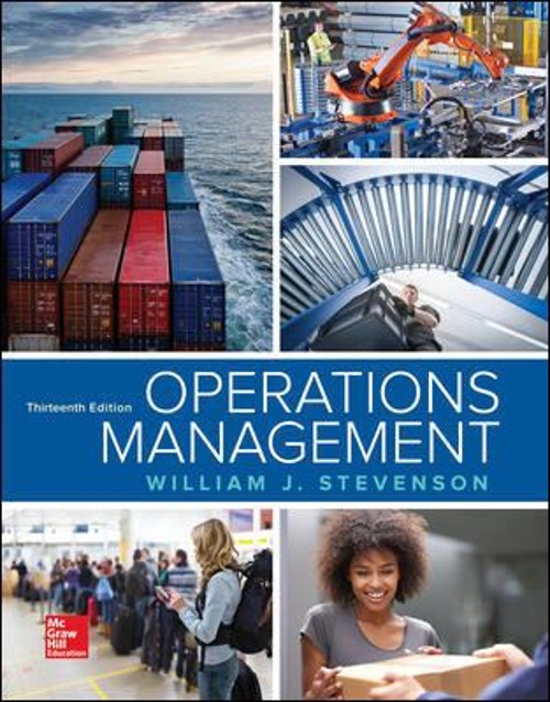 Operations Management Hardcover William J. Stevenson Operations Management Hardcover William J. Stevenson