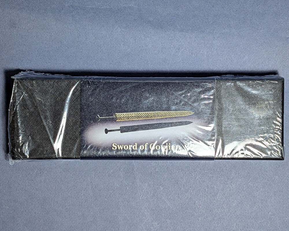 2025 Cameroon 2 Ounce Silver 2000 Francs Sword of Goujian Metallic Bronze STOCK
