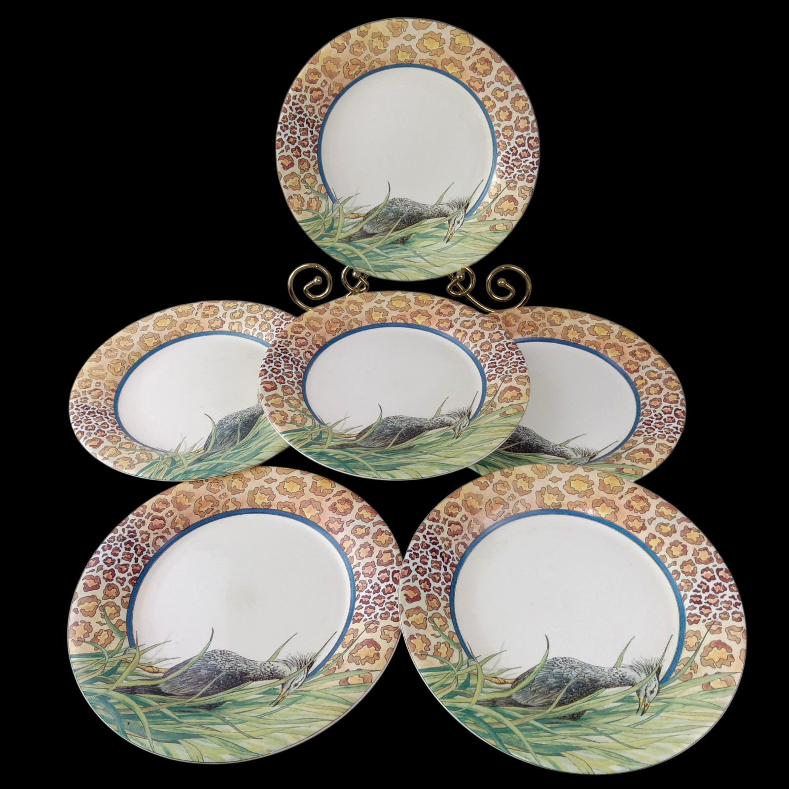 Set of 6 GIEN France SAVANE 10 5/8\
