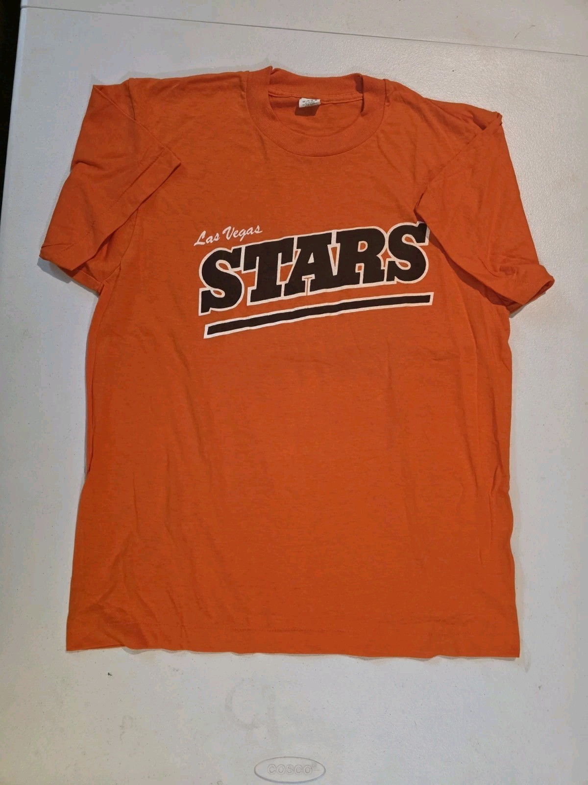Vtg Las Vegas Stars Shirt Screen Stars Best Orange Single Stitch USA L BASEBALL Vtg Las Vegas Stars Shirt Screen Stars Best Orange Single Stitch USA L BASEBALL