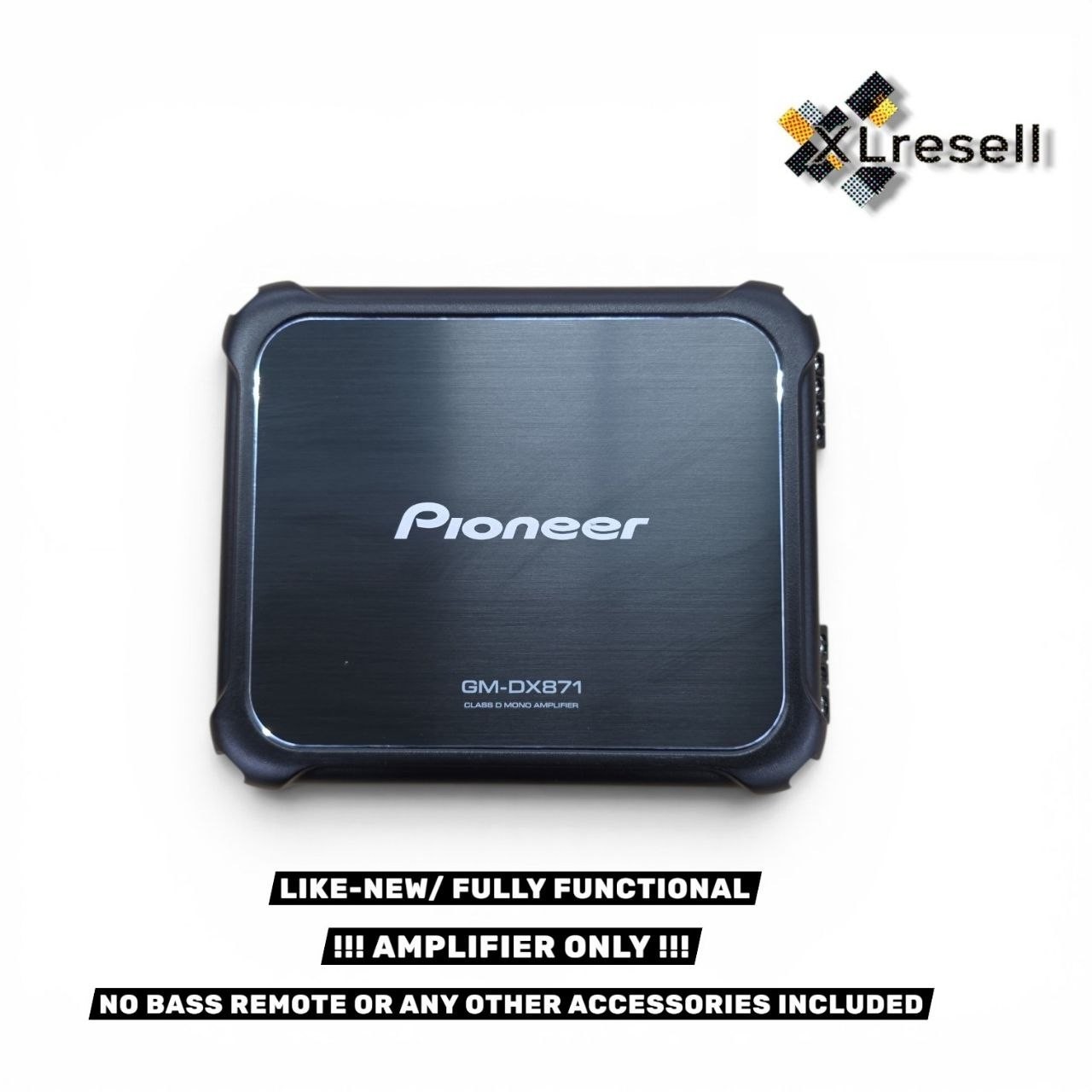 Pioneer - 1-Channel Class D Mono Amplifier - Black   Model: GM-DX871