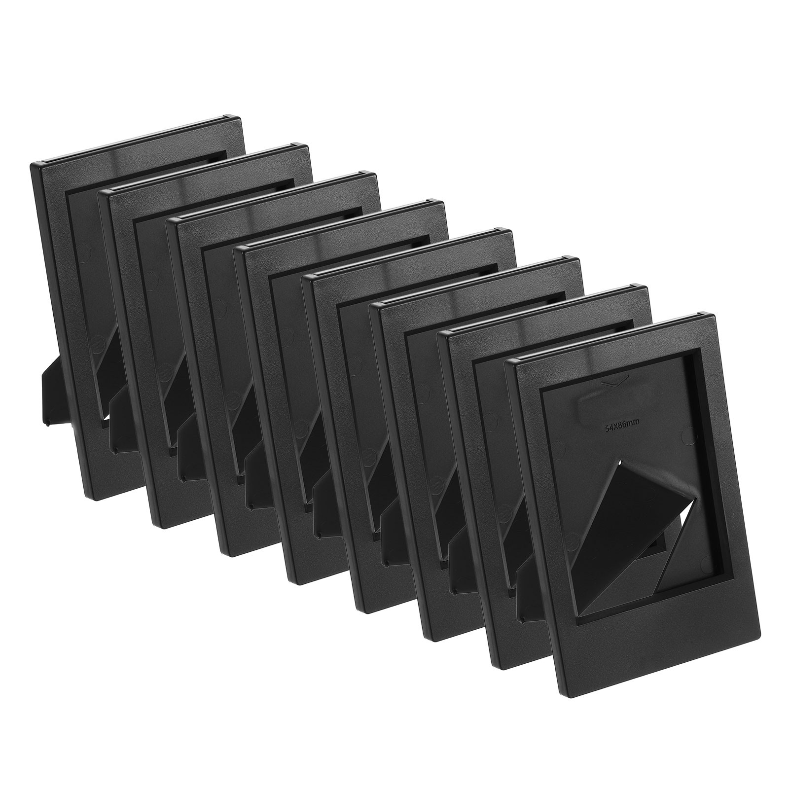 8Pcs Mini Picture Frames 2.4 x 3.5 Inch Rectangle Photo Frame Black]