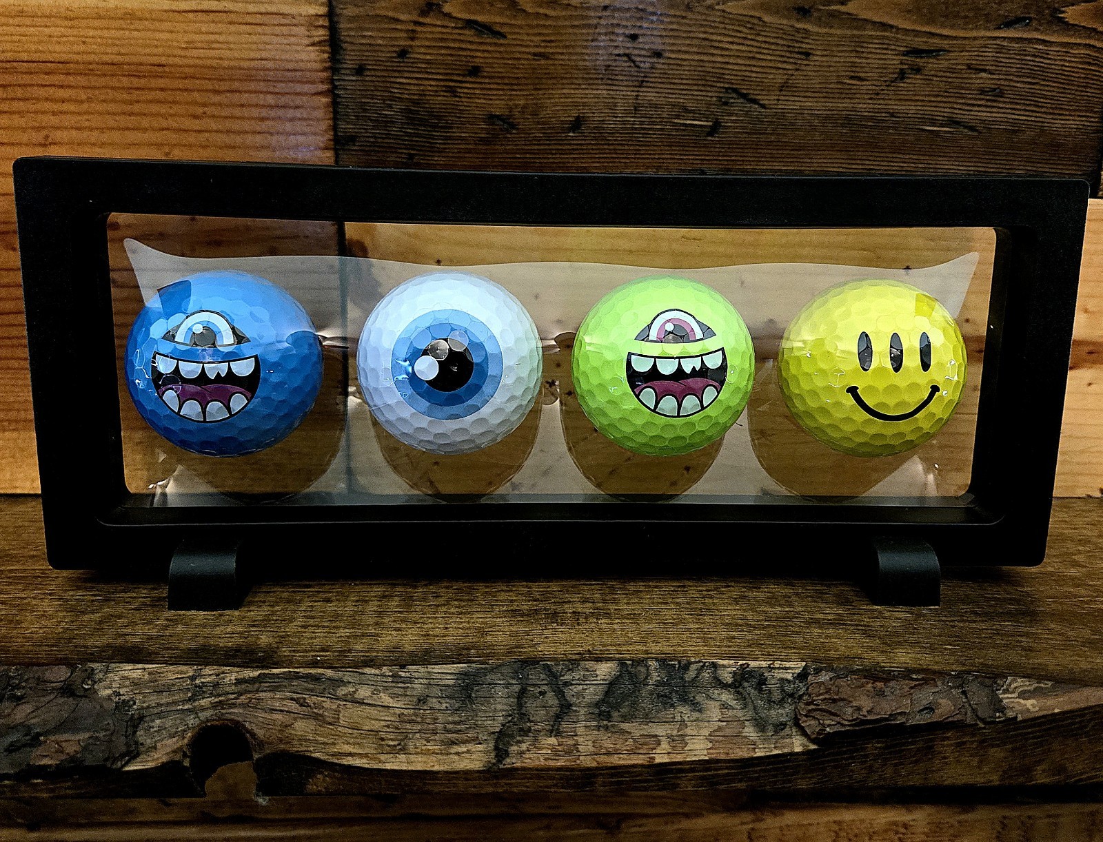 NEW Vice x Craig Mike Golf Balls Set Of 4 With Display Case Limited Edition NEW Vice x Craig Mike Golf Balls Set Of 4 With Display Case Limited Edition