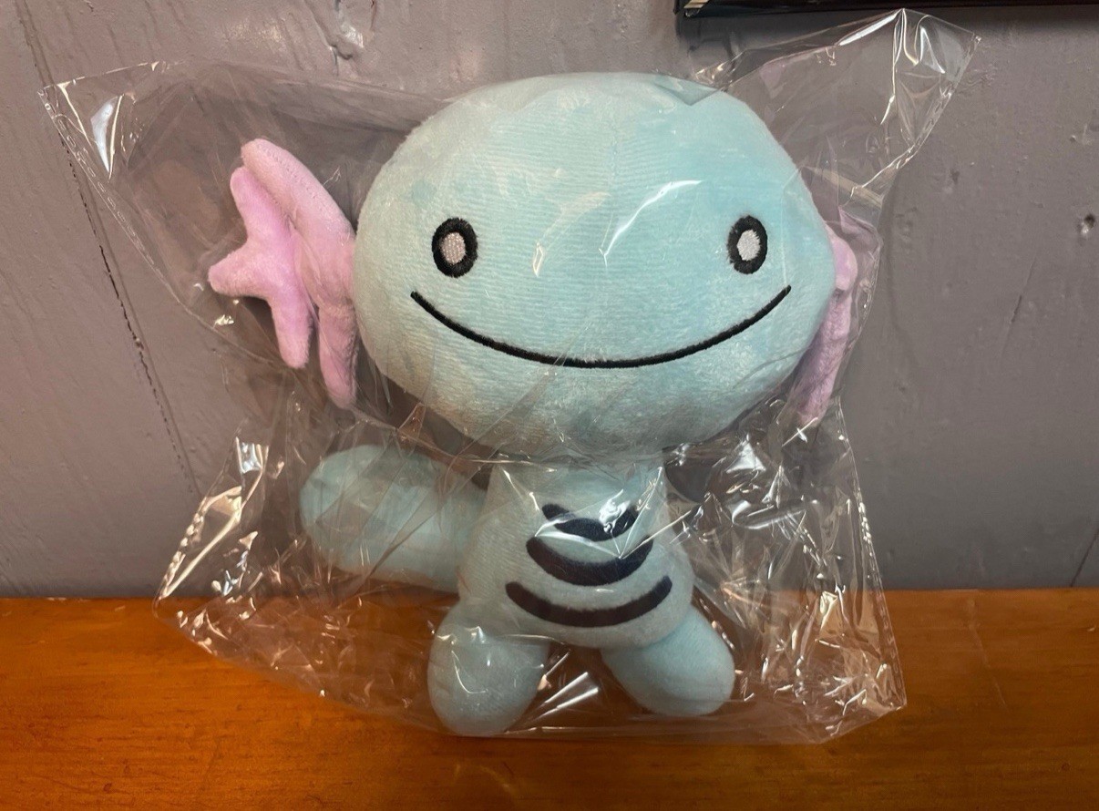 Pokemon Plushie Johto Wooper - 8.6 Inches (sealed)