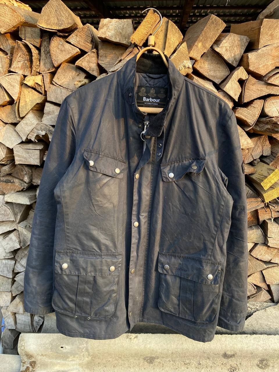 Barbour International Duke Waxed Jacket – Men\'s Size L
