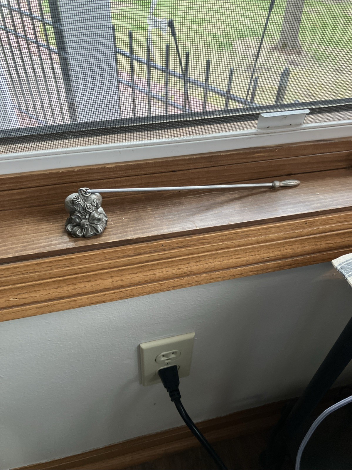 RARE Vintage RAWCLIFFE Pewter Candle Snuffer