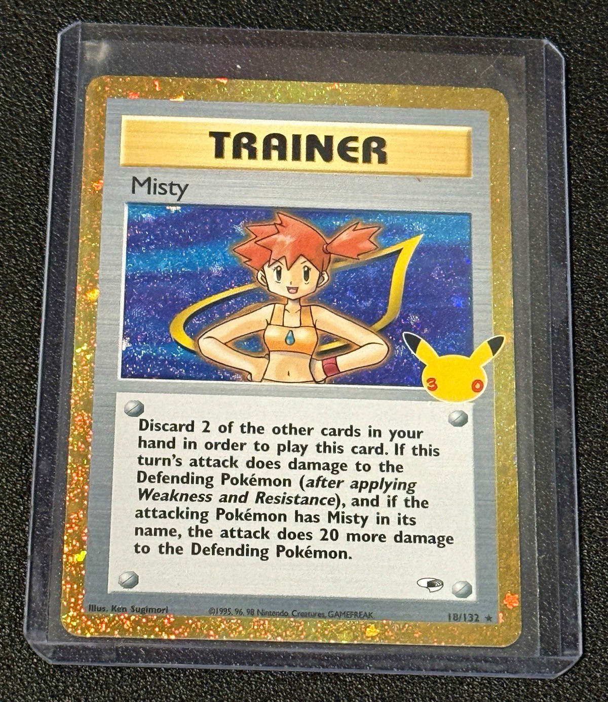 Pokémon TCG 30th celebration classic collection Misty English foil NM