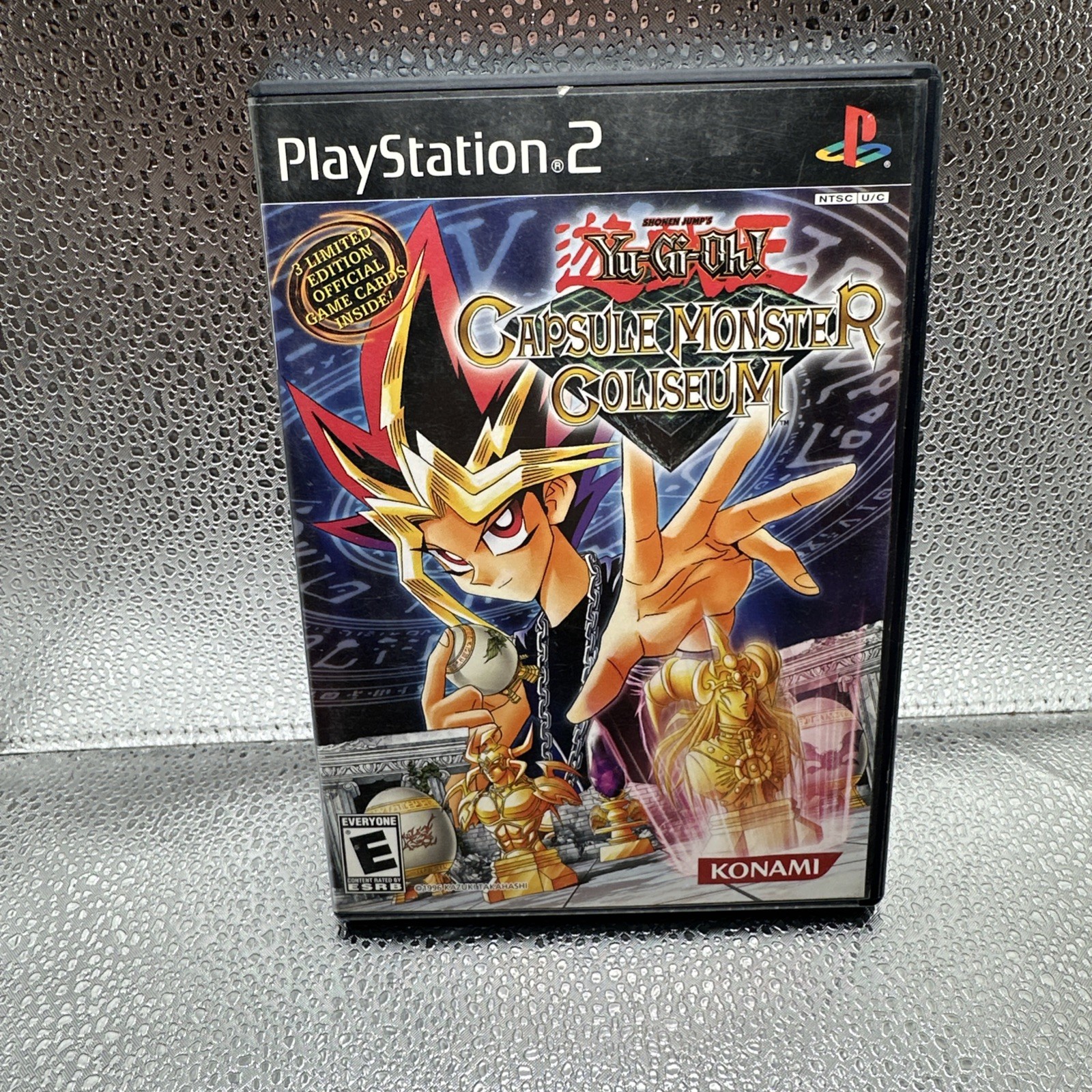 Yu-Gi-Oh Capsule Monster Coliseum - Sony PlayStation 2 CASE AND MANUAL ONLY