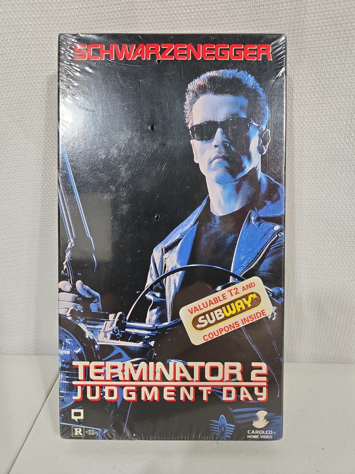 Terminator 2 Judgment Day (1991) Carolco Home Video VHS Sealed Watermarks New Terminator 2 Judgment Day (1991) Carolco Home Video VHS Sealed Watermarks New