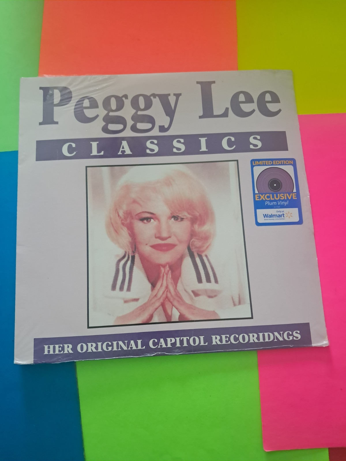 NEW - Peggy Lee - Classics - Vinyl LP Record - N NEW - Peggy Lee - Classics - Vinyl LP Record - N