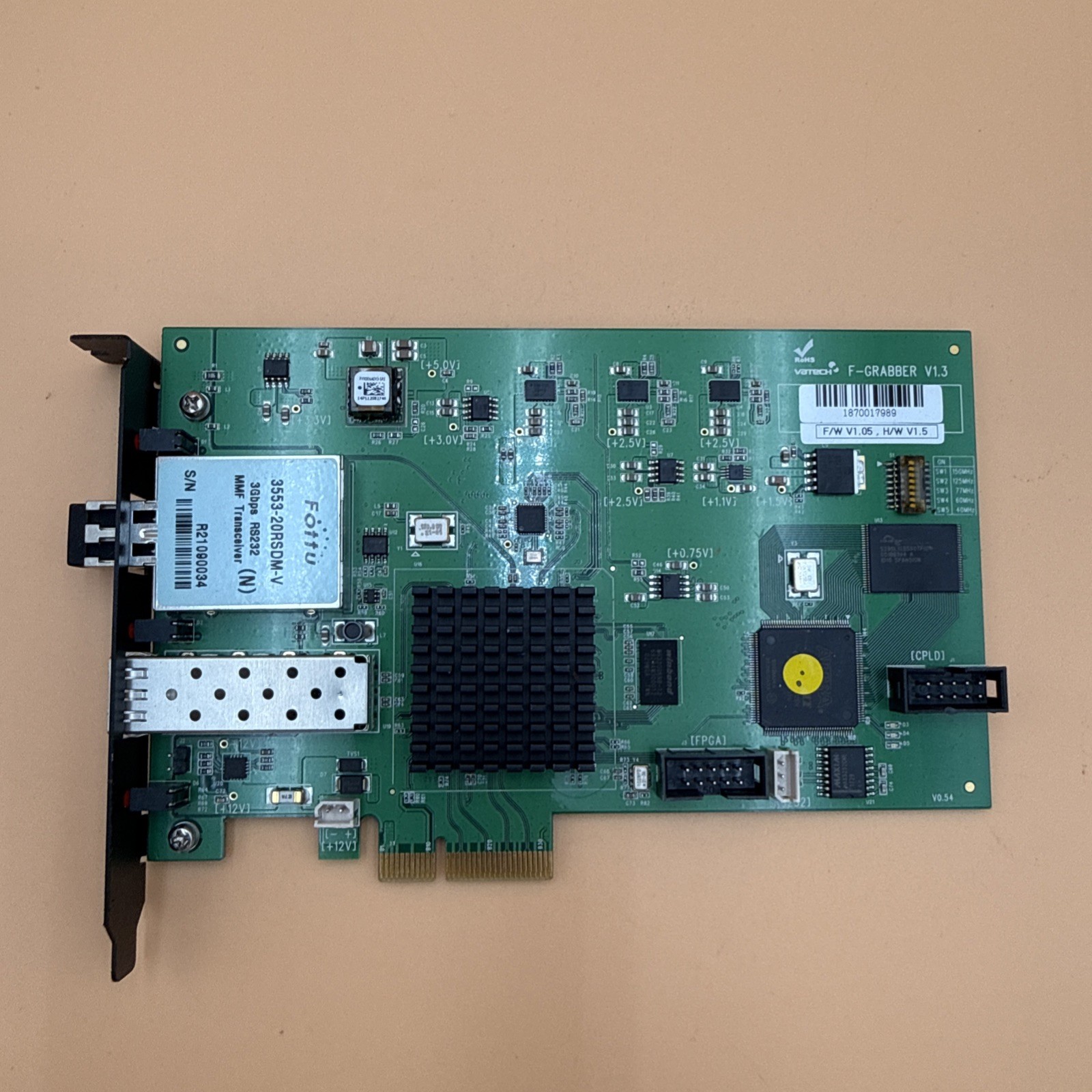  Vatech F-Grabber OCM2 V1.3 PCI Express Dental