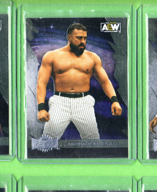 Andrade El Idolo-AEW-2022 SkyBoxMetal Universe Card-#35-All Elite Wrestling-Mint
