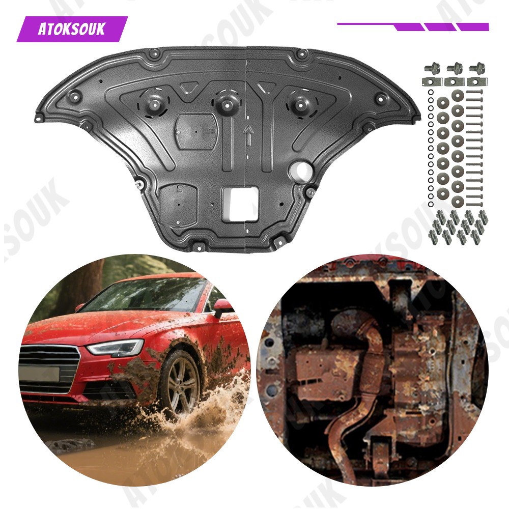Heavy Duty Skid Plate For Hyundai SANTA FE 2024-2026 Engine Splash Shield Metal