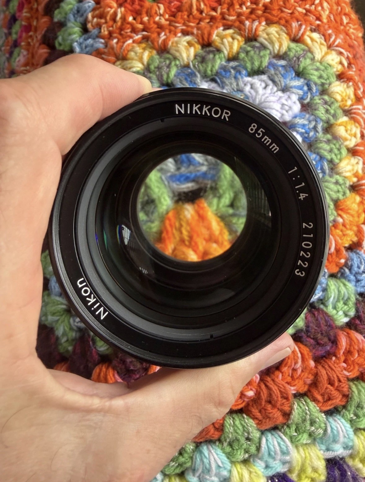 Nikon ai-s Nikkor 85mm f/1.4 35mm SLR Lens — gorgeous, USA seller no tariffs