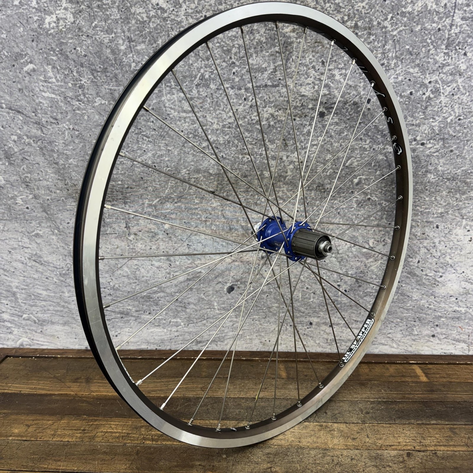 Syncros Lil Snapper 26 In Rear Wheel Sram 9.0 DISC Vintage MTB 28h 135 Cassette