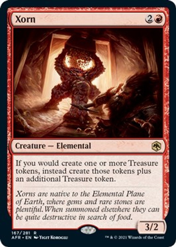 Xorn #167 (NM) Adventures in the Forgotten Realms (AFR) MTG