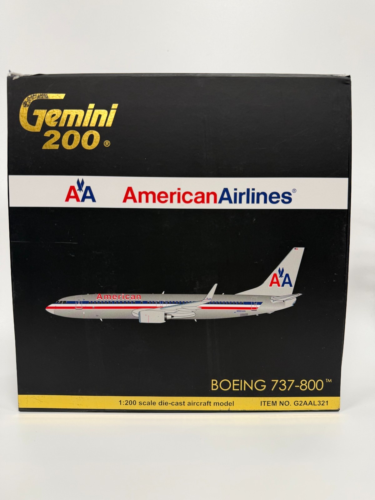 GeminiJets Gemini200 American Airlines Boeing 737-800 1:200 N983AN G2AAL321