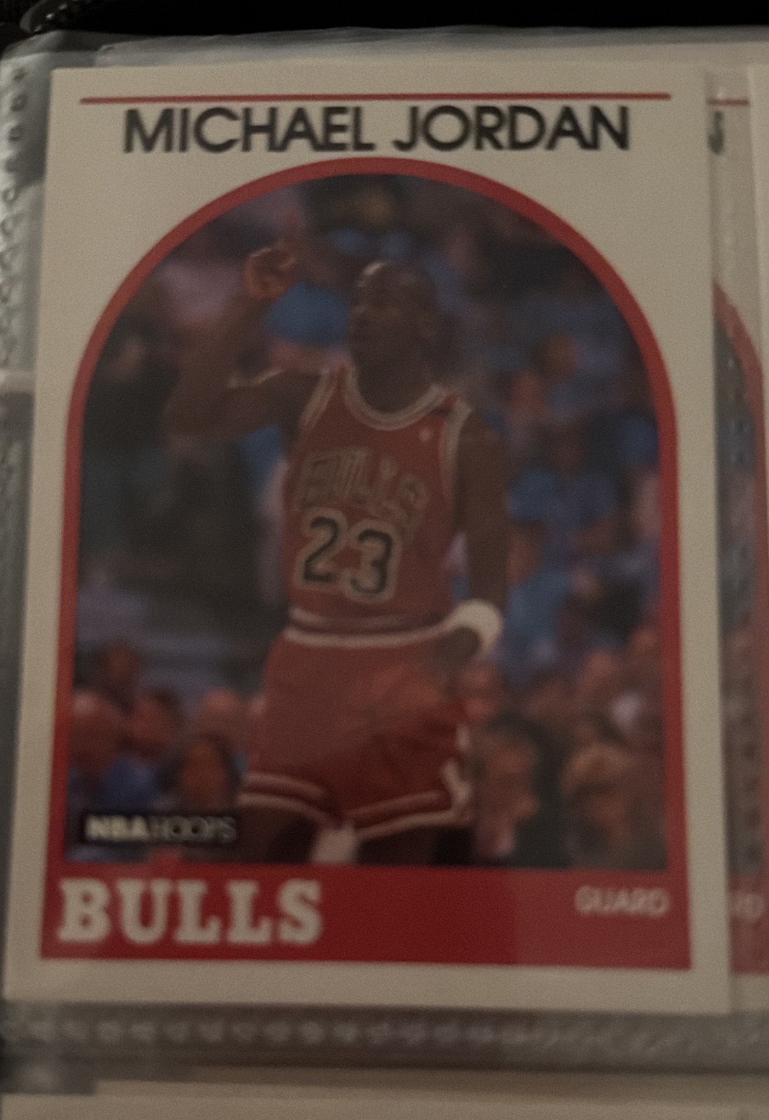 1989-90 NBA Hoops - Michael Jordan #200 1989-90 NBA Hoops - Michael Jordan #200