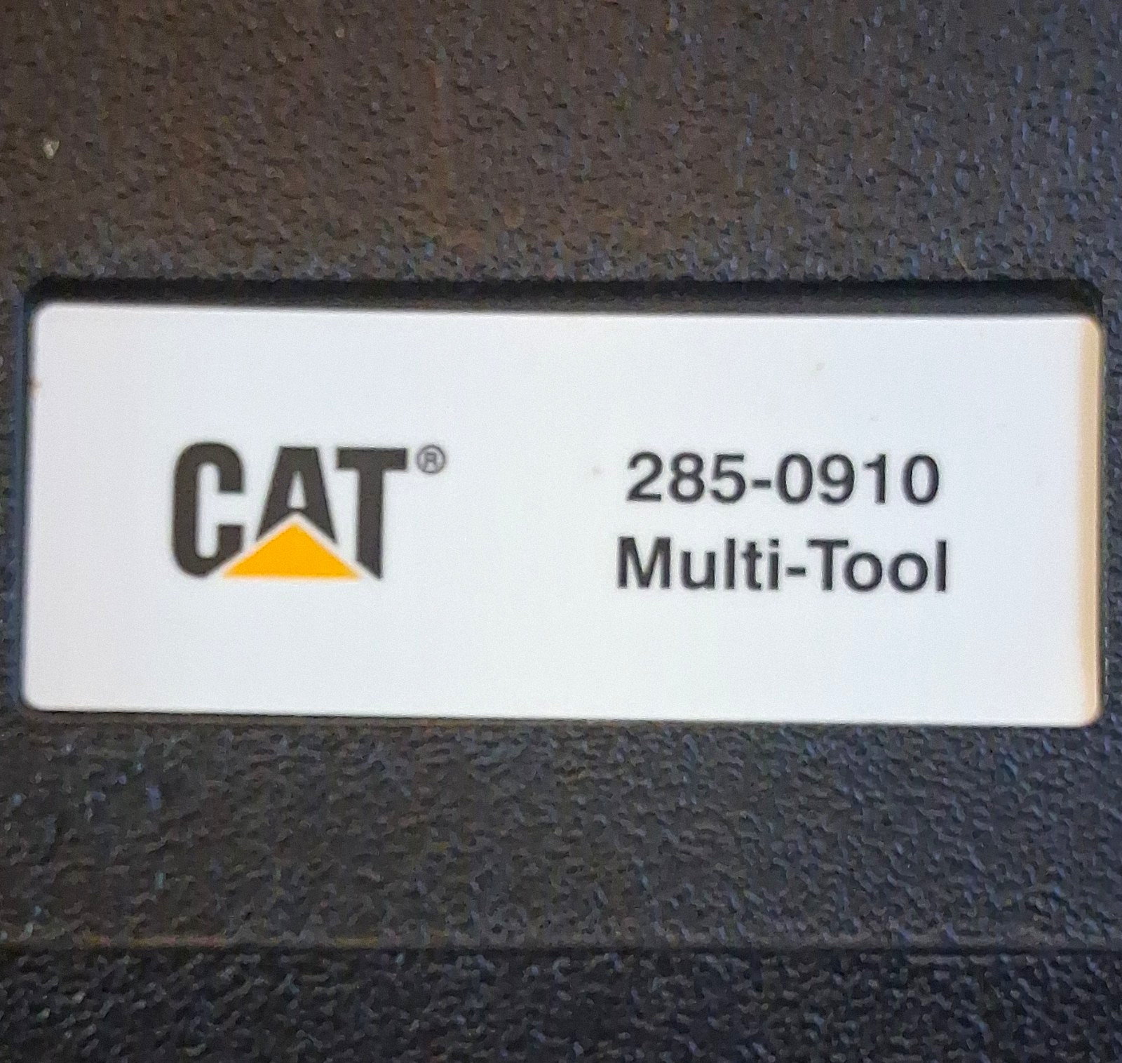 Caterpillar CAT 285-0910 Multi-Tool Group Diagnostic Kit w/ Manual & Case Caterpillar CAT 285-0910 Multi-Tool Group Diagnostic Kit w/ Manual & Case