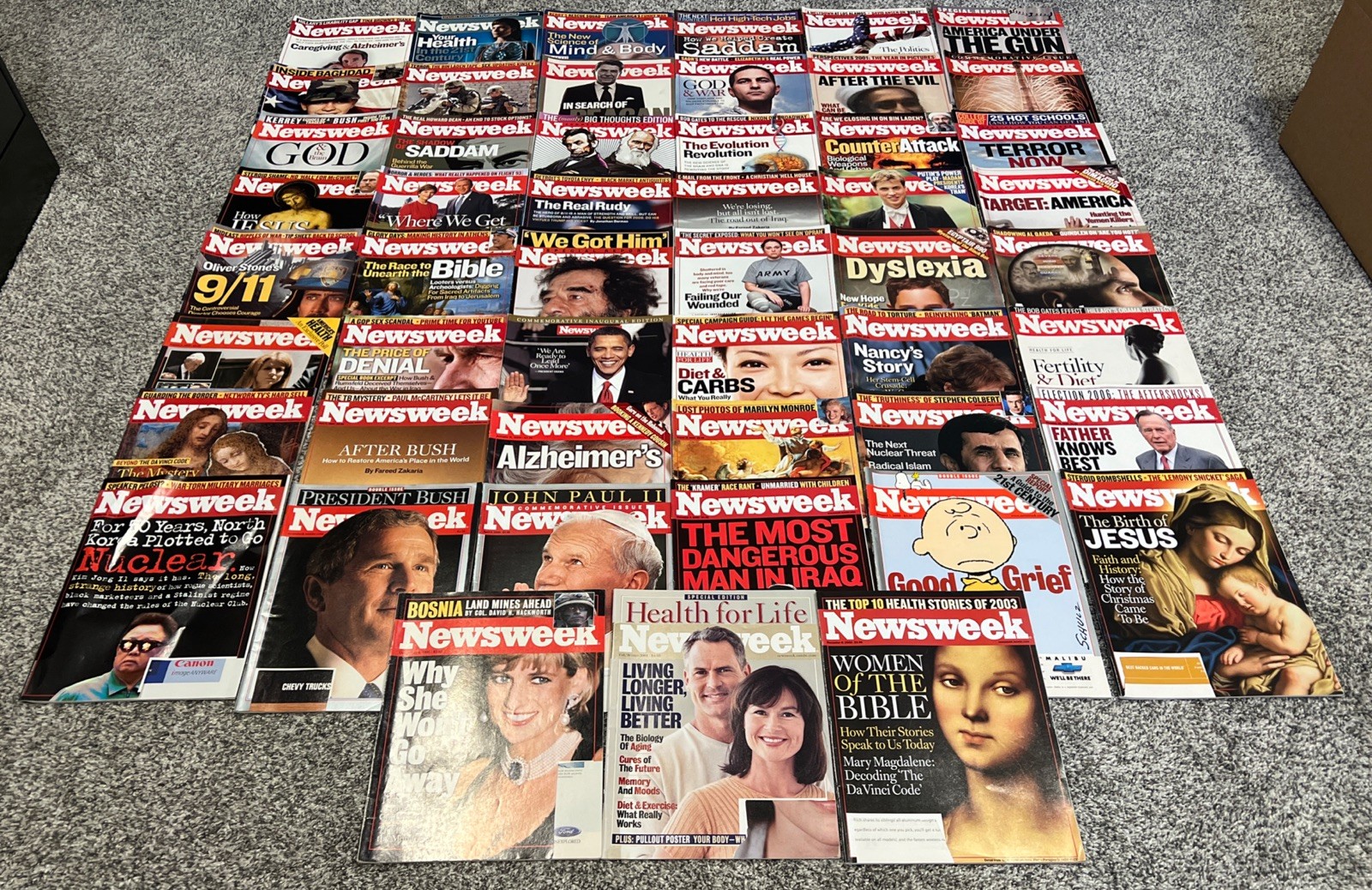 Newsweek And Times Lot Of 4 1990s Magazines