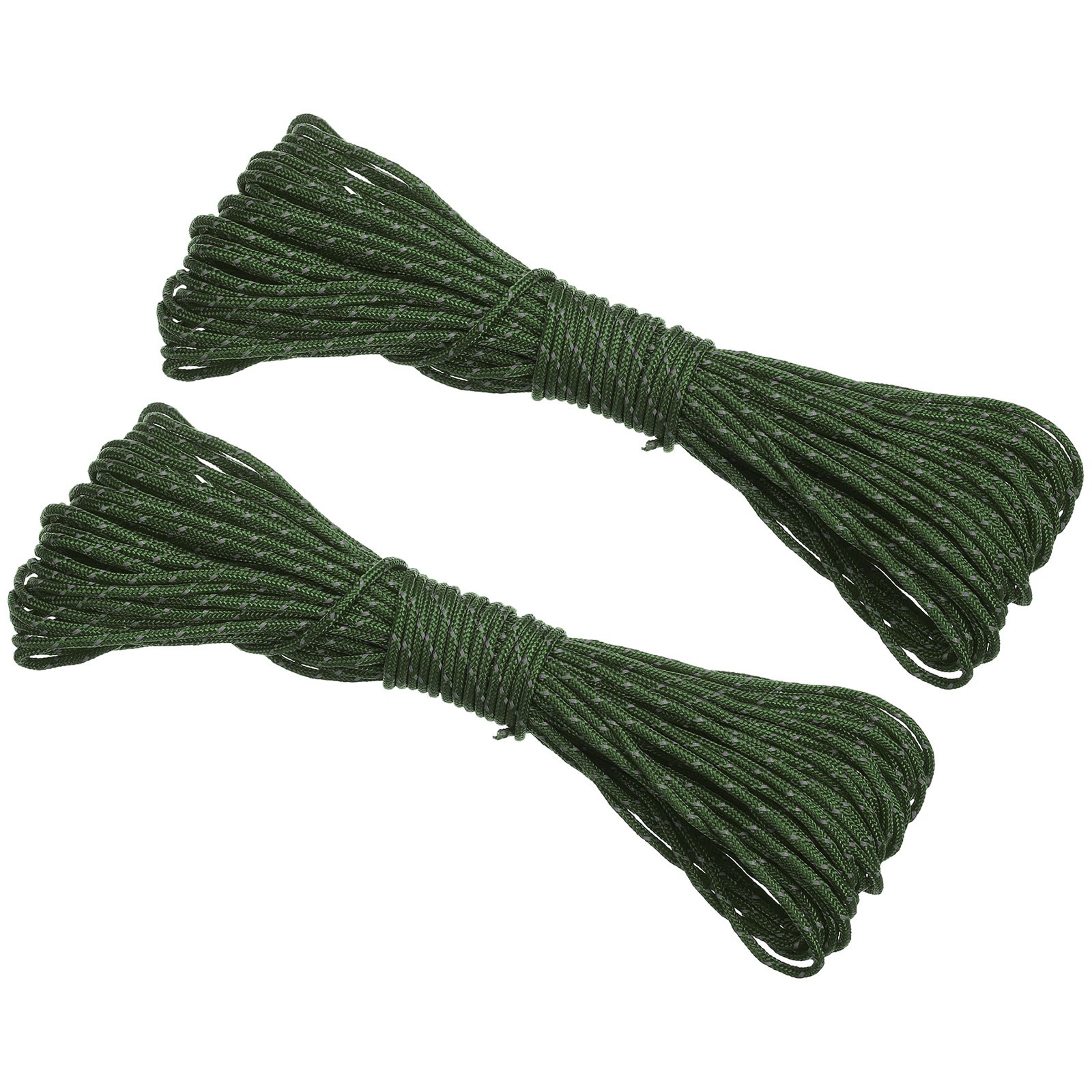 2Pcs Reflective Guyline Camping Paracord 2mm Tent Cord Guyline Rope Green 2Pcs Reflective Guyline Camping Paracord 2mm Tent Cord Guyline Rope Green