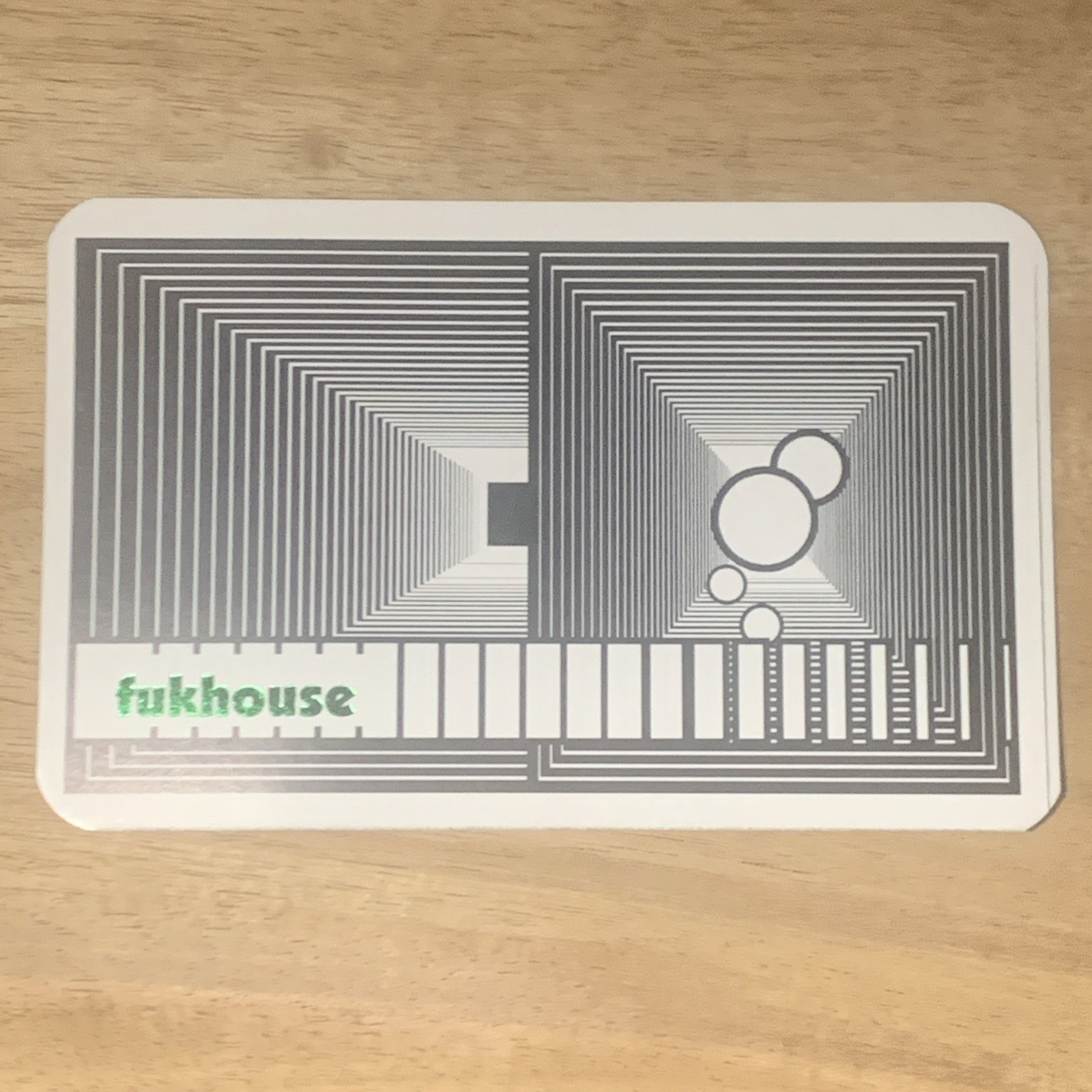 RARE Vintage Toronto FUKHOUSE Rave Party Flyer 1998 DAMON WILD, COLIN DALE