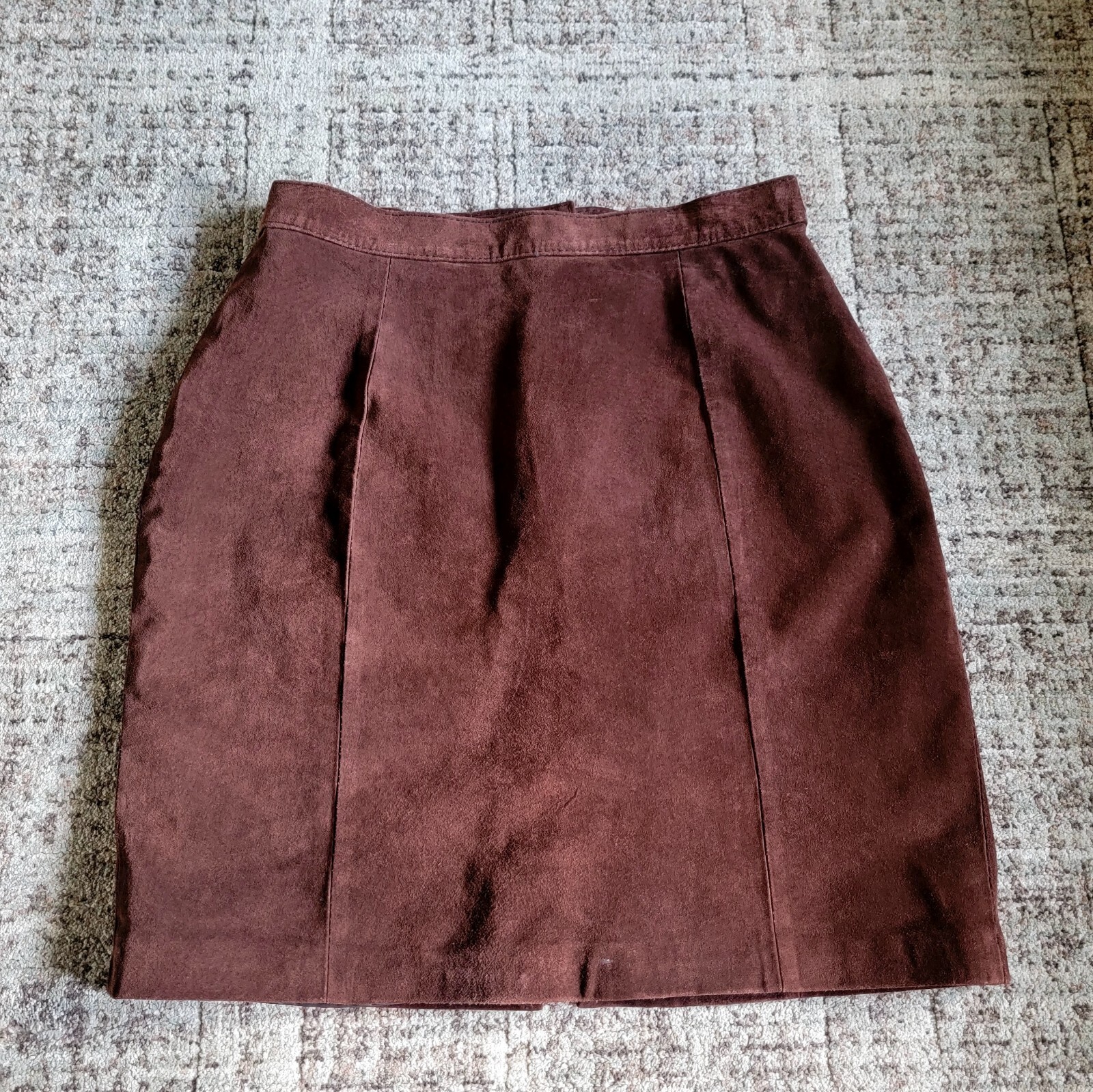Vtg B.B. Dakota 100% Suede Leather Pencil Cut Mini Skirt Small Chocolate Brown Vtg B.B. Dakota 100% Suede Leather Pencil Cut Mini Skirt Small Chocolate Brown