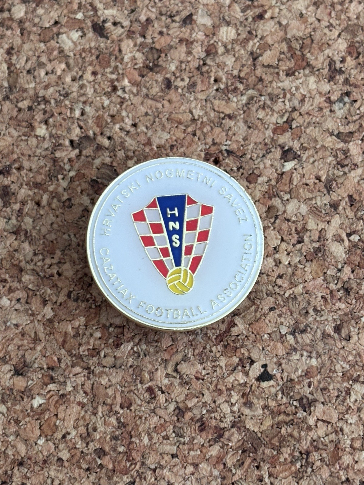 Croatia  National Football Team Enamel/Metal Pin Badge includes postage uk