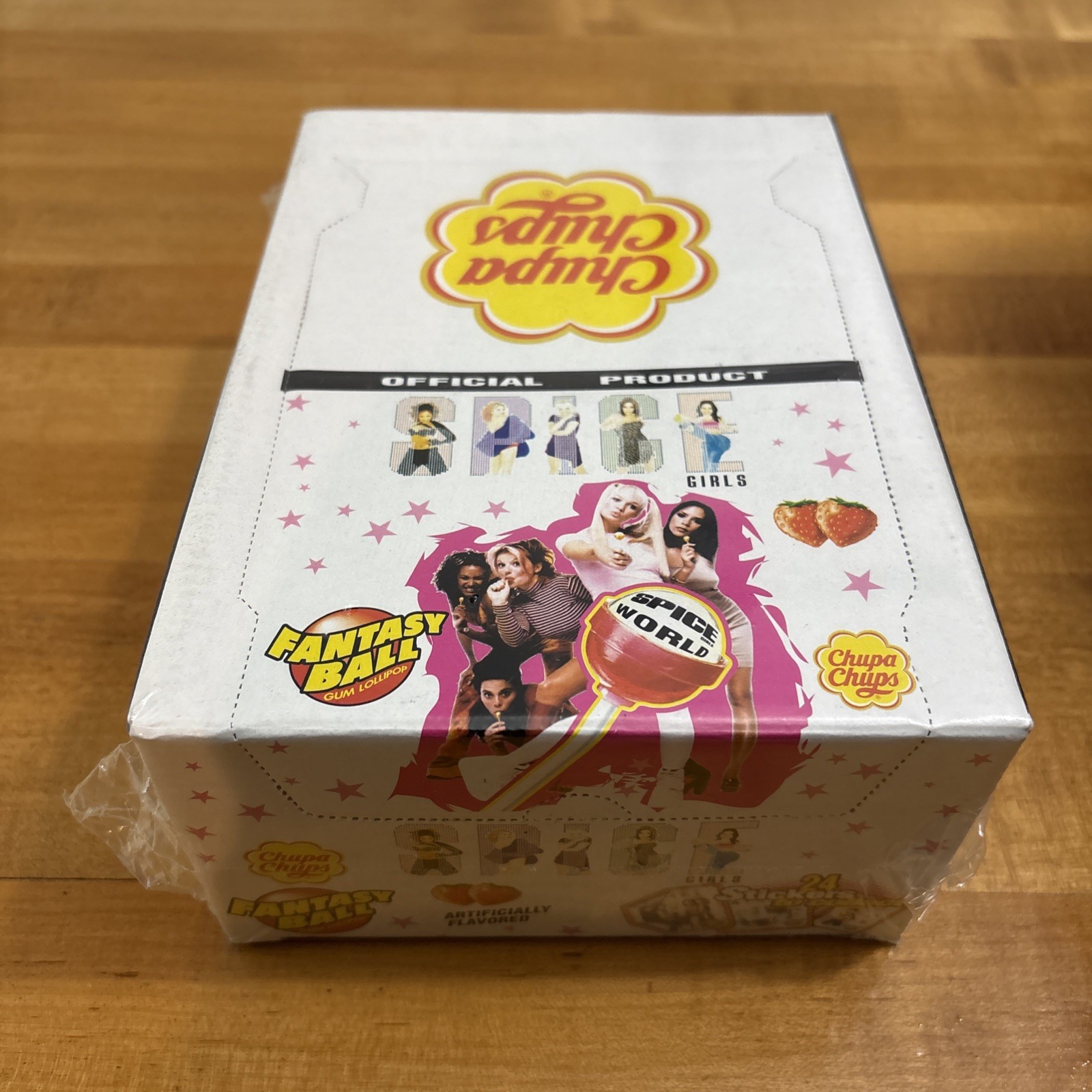 Chupa Chups Spice Girls Fantasy Ball Lollipop Box (sealed & vintage) SPICE WORLD