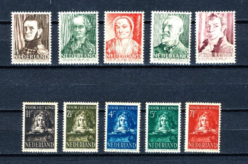 N41 Netherlands    Stamps 1941 in complete sets   Very Fine MNH