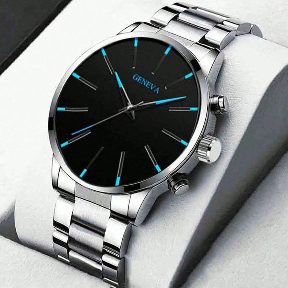 Stylish Men\'s Quartz Watch, Fashionable Business Men\'s Watch, Christmas, Hallowe